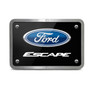 Ford Escape UV Graphic Black Plate Billet Aluminum 2 inch Tow Hitch Cover