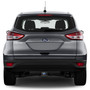 Ford Escape UV Graphic Black Plate Billet Aluminum 2 inch Tow Hitch Cover