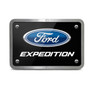 Ford Expedition UV Graphic Black Plate Billet Aluminum 2 inch Tow Hitch Cover