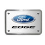 Ford Edge UV Graphic Brushed Silver Billet Aluminum 2 inch Tow Hitch Cover