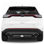 Ford Edge UV Graphic White Plate Billet Aluminum 2 inch Tow Hitch Cover