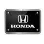 Honda Logo UV Graphic Black Billet Aluminum 2 inch Tow Hitch Cover