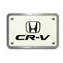 Honda CR-V UV Graphic White Billet Aluminum 2 inch Tow Hitch Cover