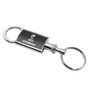 Ford Mustang Cobra Chrome Accented Black Valet Key Chain Keychain