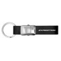 Ford Expedition Genuine Black Leather Stripe Detachable Key Chain