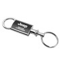 Jeep Grand Cherokee Chrome Accented Black Valet Key Chain Keychain