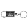 Honda Chrome Accented Black Valet Key Chain Keychain