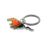 Ford Mustang Flaming Pony Metal Key Chain Charm