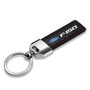 Ford F-150 Real Carbon Fiber Stripe Key Chain with Red stitching