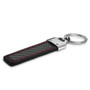 Ford F-150 2015 up Real Carbon Fiber Stripe Key Chain with Red stitching
