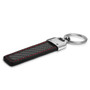 Ford F250 Real Carbon Fiber Stripe Key Chain with Red stitching