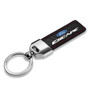 Ford Escape Real Carbon Fiber Stripe Key Chain with Red stitching