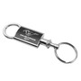 Ford Mustang GT Chrome Accented Black Valet Key Chain Keychain