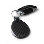 Honda Red Logo Civic Type R Real Carbon Fiber Large Tear-Drop Key Chain