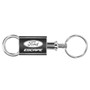 Ford Escape Chrome Accented Black Valet Key Chain Keychain