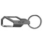 Infiniti G37 Gunmetal Gray Snap Hook Metal Key Chain