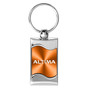 Nissan Altima Orange Spun Brushed Metal Key Chain