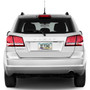 Dodge Journey Mirror Chrome Metal License Plate Frame