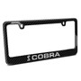 Ford Mustang Cobra Speed-Line  Black Real Carbon Fiber License Plate Frame