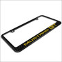 Ford Mustang GT Speed-Line in Yellow Black Real Carbon Fiber License Plate Frame