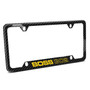 Ford Mustang Boss 302 in Yellow Black Real Carbon Fiber 50 States License Plate Frame