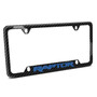 Ford F-150 Raptor in Blue Black Real Carbon Fiber 50 States License Plate Frame