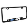 Ford SVT Black Real Carbon Fiber 50 States License Plate Frame