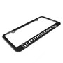 Honda Ridgeline Dual Logo Black Metal License Plate Frame