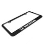 Honda Logo Black Metal License Plate Frame