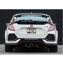 Honda Civic Type R Red Racing Stripe Black Real Carbon Fiber License Plate Frame