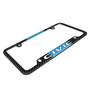 Honda Civic Blue Racing Stripe Black Real Carbon Fiber 50 States License Plate Frame