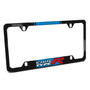 Honda Civic Type R Blue Racing Stripe Black Real Carbon Fiber 50 States License Plate Frame