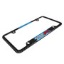 Honda Civic Type R Blue Racing Stripe Black Real Carbon Fiber 50 States License Plate Frame