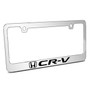Honda CR-V Mirror Chrome Metal License Plate Frame