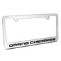 Jeep Grand Cherokee Mirror Chrome Metal License Plate Frame