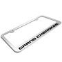 Jeep Grand Cherokee Mirror Chrome Metal License Plate Frame