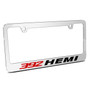 392 HEMI Mirror Chrome Metal License Plate Frame