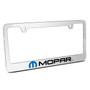 Moper Mirror Chrome Metal License Plate Frame