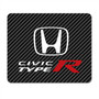 Honda Civic Type-R Black Carbon Fiber Texture Graphic PC Mouse Pad