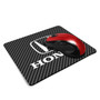 Honda Logo Black Carbon Fiber Texture Graphic PC Mouse Pad