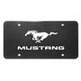 Ford Mustang UV Graphic Real Black Carbon Fiber License Plate