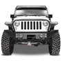 Jeep Wrangler 3D Logo Tire Mark Black Acylic License Plate