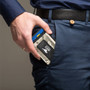 Ford Mustang 50 Years Black Carbon Fiber RFID Card Holder Wallet