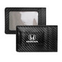 Honda Black Carbon Fiber RFID Card Holder Wallet