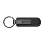 Ford F-150 2015 up Gunmetal Black Metal Plate PU Leather Strap Key Chain