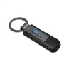 Ford Ranger Gunmetal Black Metal Plate PU Leather Strap Key Chain