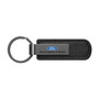 Ford Expedition Gunmetal Black Metal Plate PU Leather Strap Key Chain