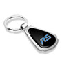 Ford Focus RS Black Dome Chrome Metal Teardrop Key Chain