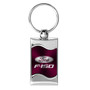 Ford F-150 Burgundy Spun Brushed Key Chain