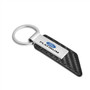 Ford F150 Platinum Carbon Fiber Texture Black PU Leather Strap Key Chain